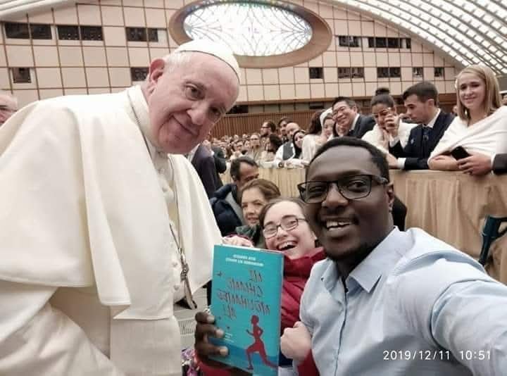 Vatican : Rencontre Pape François et Mouhamed Ali Ndiaye, champion de boxe Vatican : Rencontre Pape François et Mouhamed Ali Ndiaye, champion de boxe