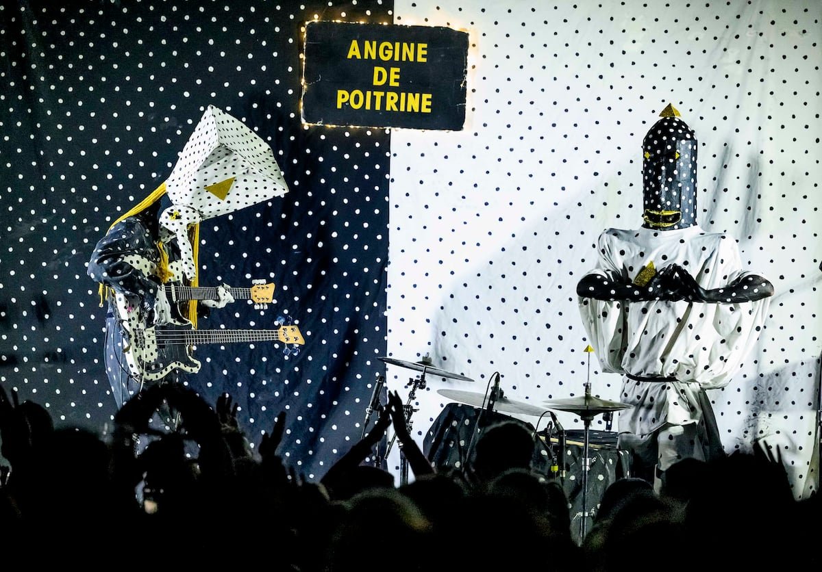 On sait toutefois qu'Angine de poitrine est né au Saguenay-Lac-Saint-Jean de musiciens déjà impliqués dans un autre projet.