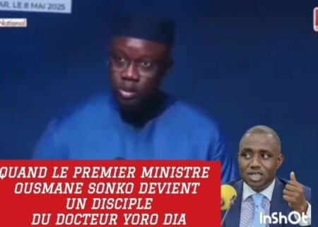 Quand le Premier Ministre Ousmane Sonko devient un disciple de Dr. Yoro Dia