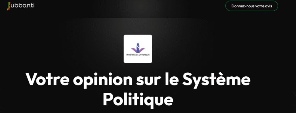 Dialogue politique : la plateforme numérique JUMBBATI officiellement lancée