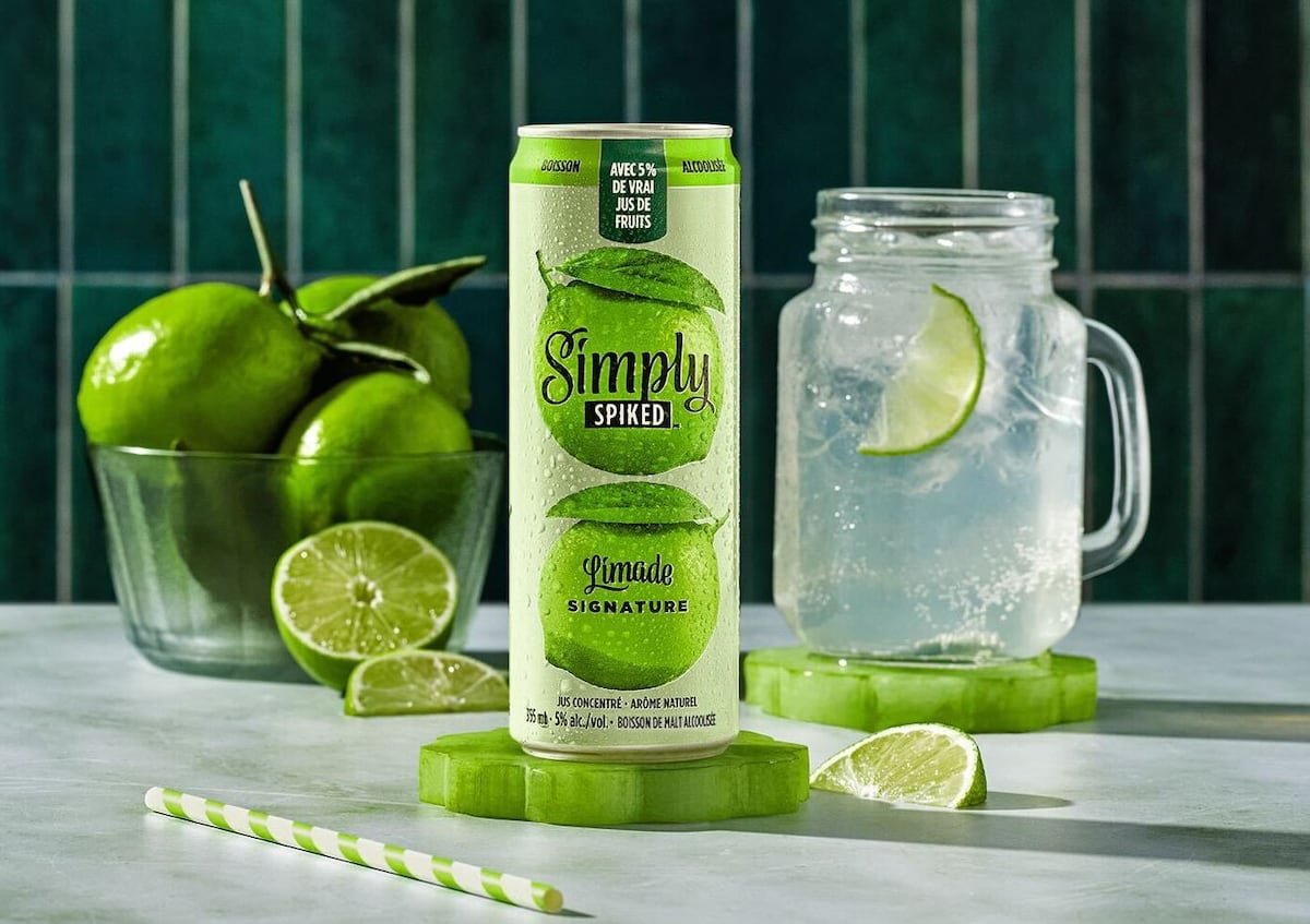 Une limade fruitée de Simply Spiked