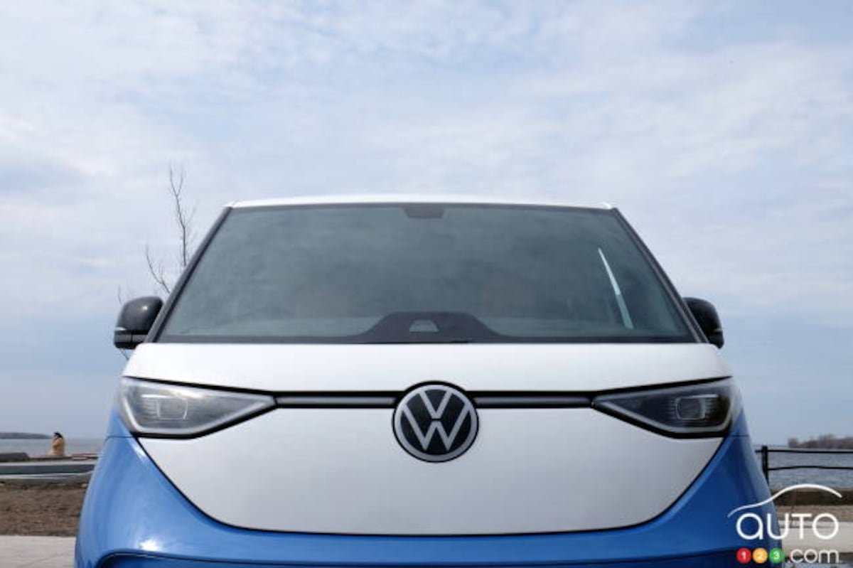 Volkswagen ID. Buzz 2025, écusson VW