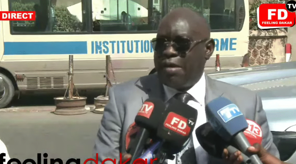 Moustapha Diakhaté placé en garde à vue : Me El Hadji Diouf dévoile les dessous de l’audition  de son client (vidéo)