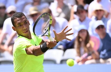 Auger-Aliassime s’incline en huitièmes de finale à Halle