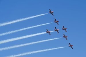 Une tournée des Snowbirds en Beauce et dans les Bois-Francs