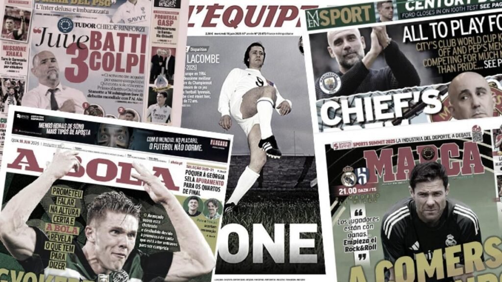 La presse européenne emballée par le Manchester City nouvelle version, tension maximale entre Viktor Gyökeres et le Sporting CP