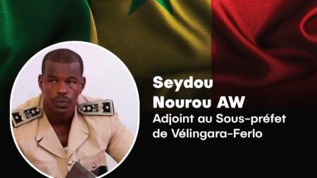 Nécrologie : Le ministre de l’Intérieur annonce le décès de Seydou Nourou AW, Adjoint au Sous-préfet de Vélingara-Ferlo