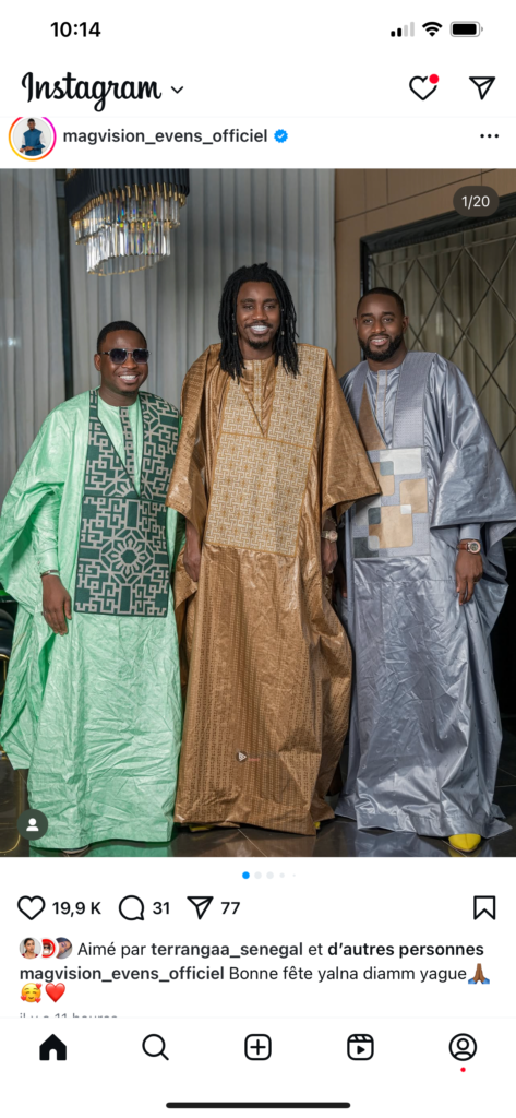 Wally Seck célèbre la Tabaski 2025 avec sa famille : moments de joie capturés