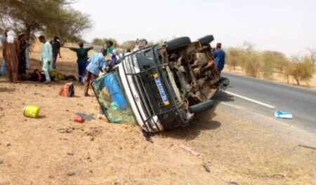 Axe Touba – Dahra : Un minicar se renverse et fait plusieurs victimes
