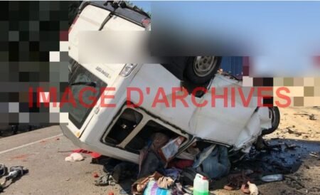 Minicar renversé à Balodji : Deux morts, dont un haut fonctionnaire