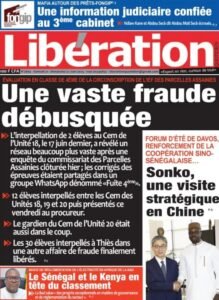 Découvrez les Unes des journaux sénégalais du samedi 21 juin 2025