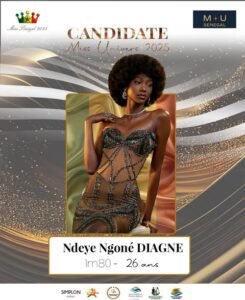 Ndeye Ngone Diagne élue Miss Univers Sénégal 2025