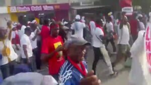 Marche pacifique à Louga : forte mobilisation pour exiger la libération de Moustapha Diop