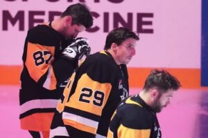 Des adieux émouvants pour Marc-André Fleury à Pittsburgh