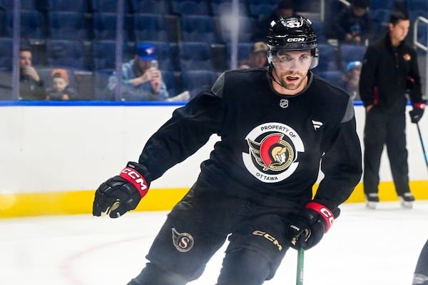 David Perron que l'objectif à Québec est de disputer deux bons matchs.