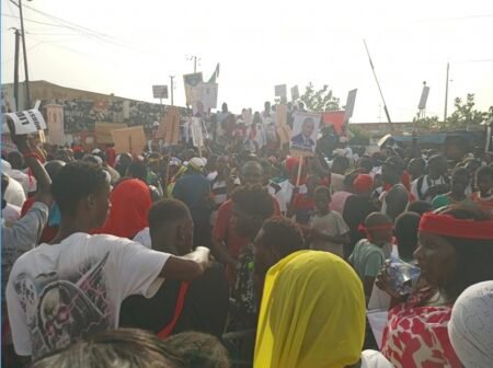 Marche pacifique à Louga : Mobilisation XXL pour exiger la libération de Moustapha Diop