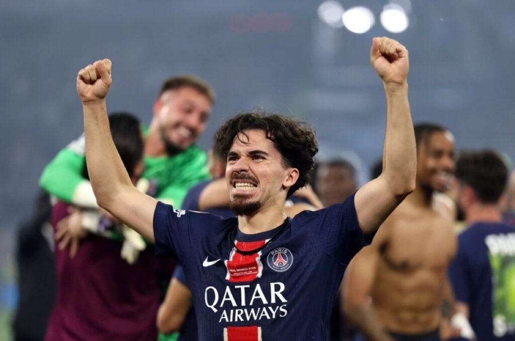Vitinha réagit après sa troisième place au Ballon d’Or