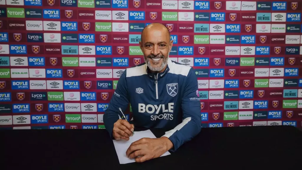 West ham : West Ham : Nuno Espírito Santo est le nouvel entraîneur d’El Hadji Malick Diouf