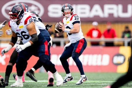 Les Alouettes poursuivent leur séquence victorieuse, le Rouge et Noir s’incline à Ottawa