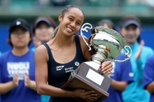 Leylah Annie Fernandez championne au Japon