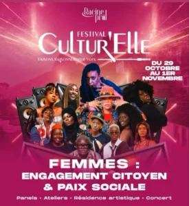 Le festival CULTUR’ELLE revient à Dakar pour célébrer « l’engagement citoyen et la paix sociale »