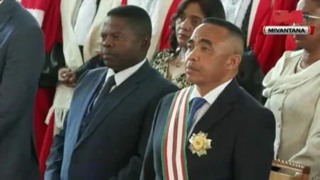 le colonel Michael Randrianirina investi président …
