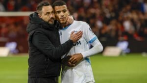 OM : la sortie complètement folle de Roberto De Zerbi sur Mason Greenwood