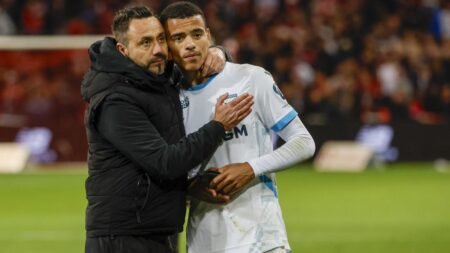 OM : la sortie complètement folle de Roberto De Zerbi sur Mason Greenwood