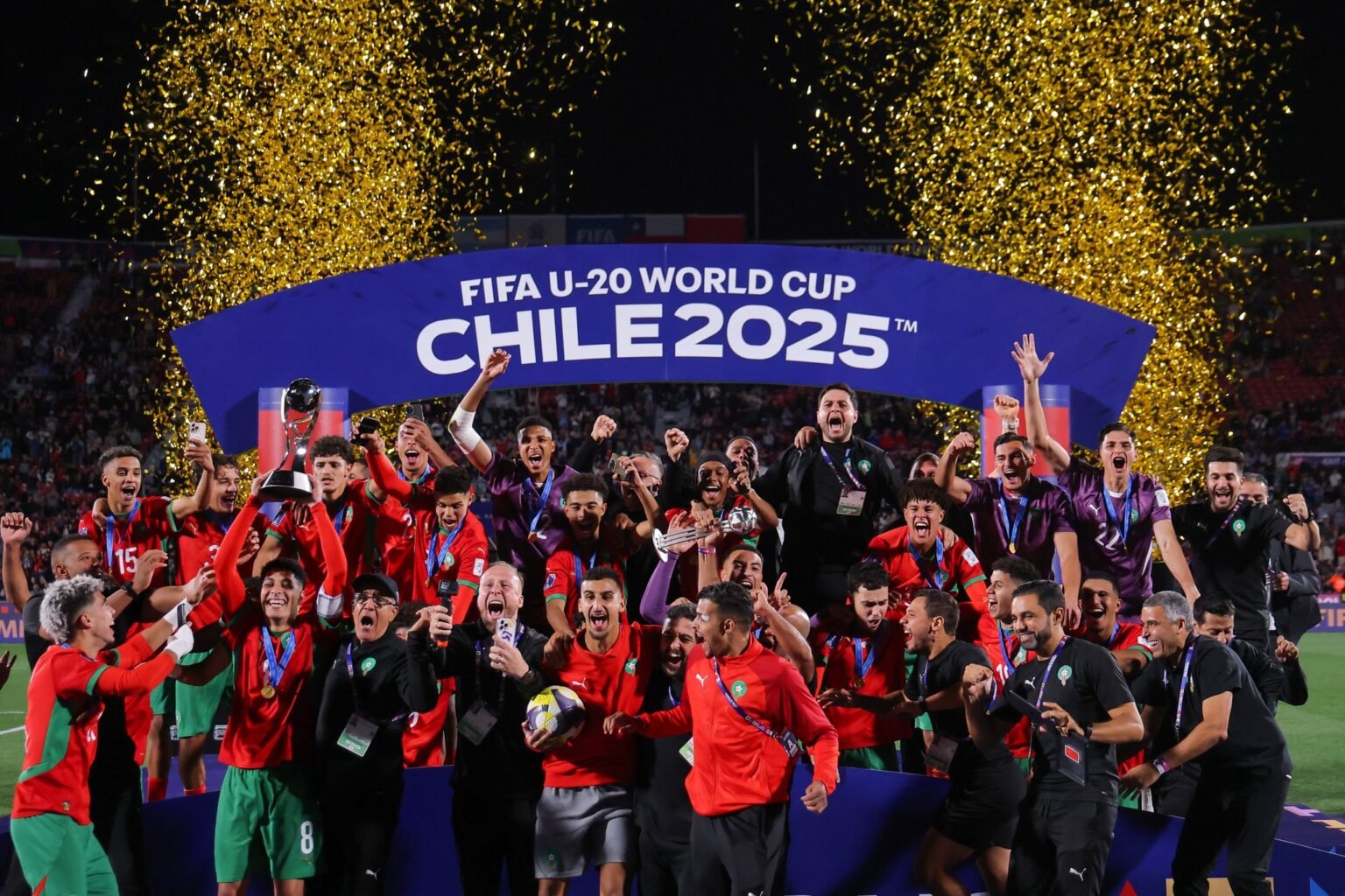 Mondial U20 au Chili : le Maroc sacré champion du monde après sa victoire sur l’Argentine (2-0)