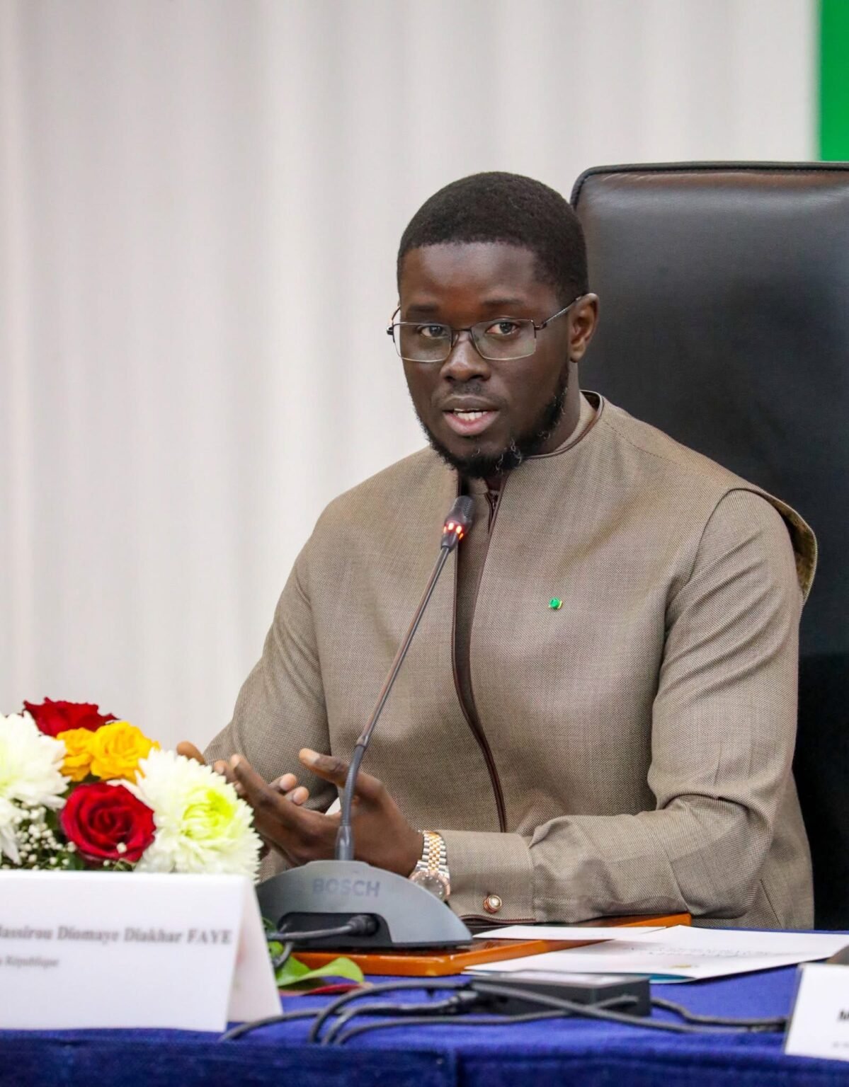 Bassirou Diomaye Faye préside la première session du Conseil Supérieur d’Orientation Agro-Sylvo-Pastorale