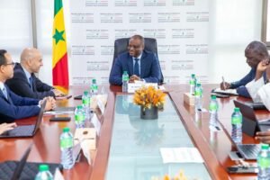 Économie : Abdourahmane Sarr reçoit une délégation du Fonds monétaire international (FMI)