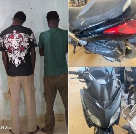 Le frère de sa copine vole sa moto XMAX pendant qu’il suivait le match Sénégal-Mauritanie…