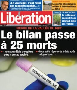 Découvrez les Unes des journaux sénégalais du vendredi 24 octobre 2025